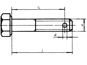 GB 31.1-88 六角头螺杆带孔螺栓