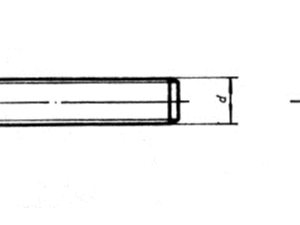 GB 29.1-88 六角头头部带槽螺栓 A和B 级